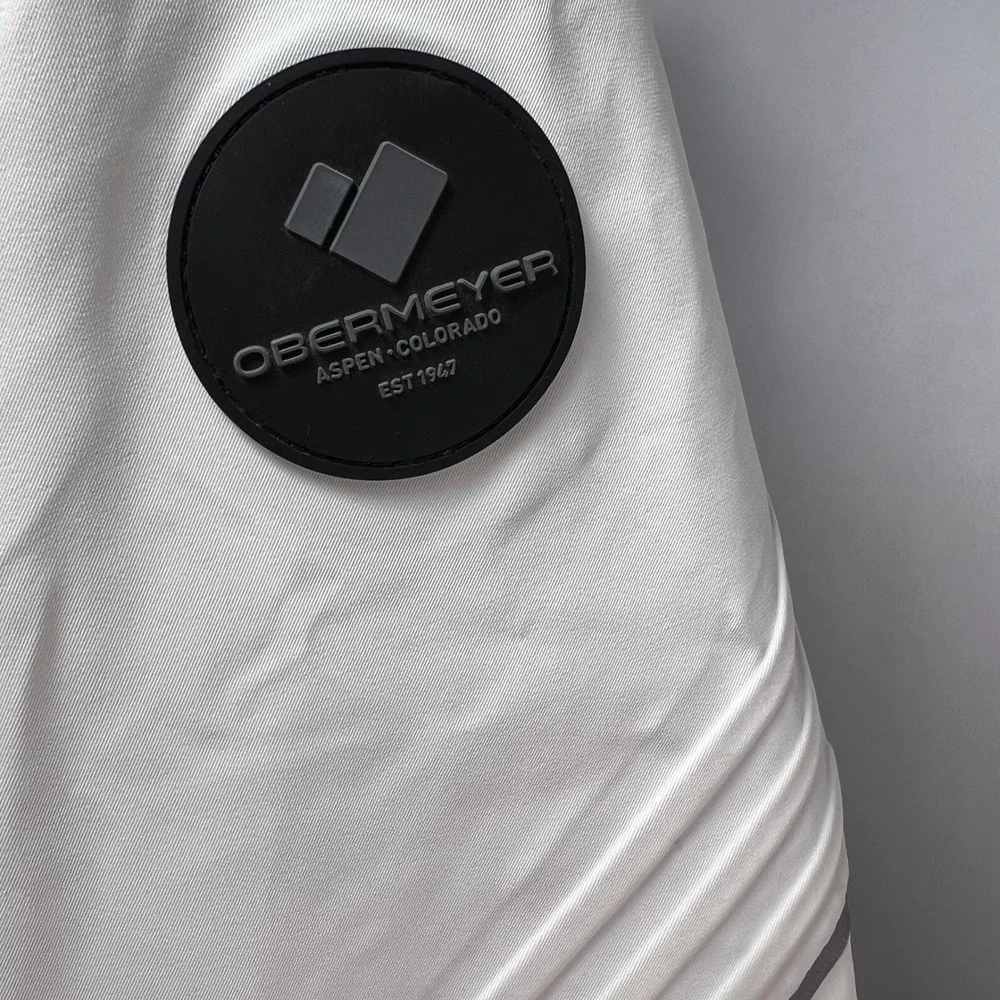 OBERMEYER Men's White Stout Jacket L
